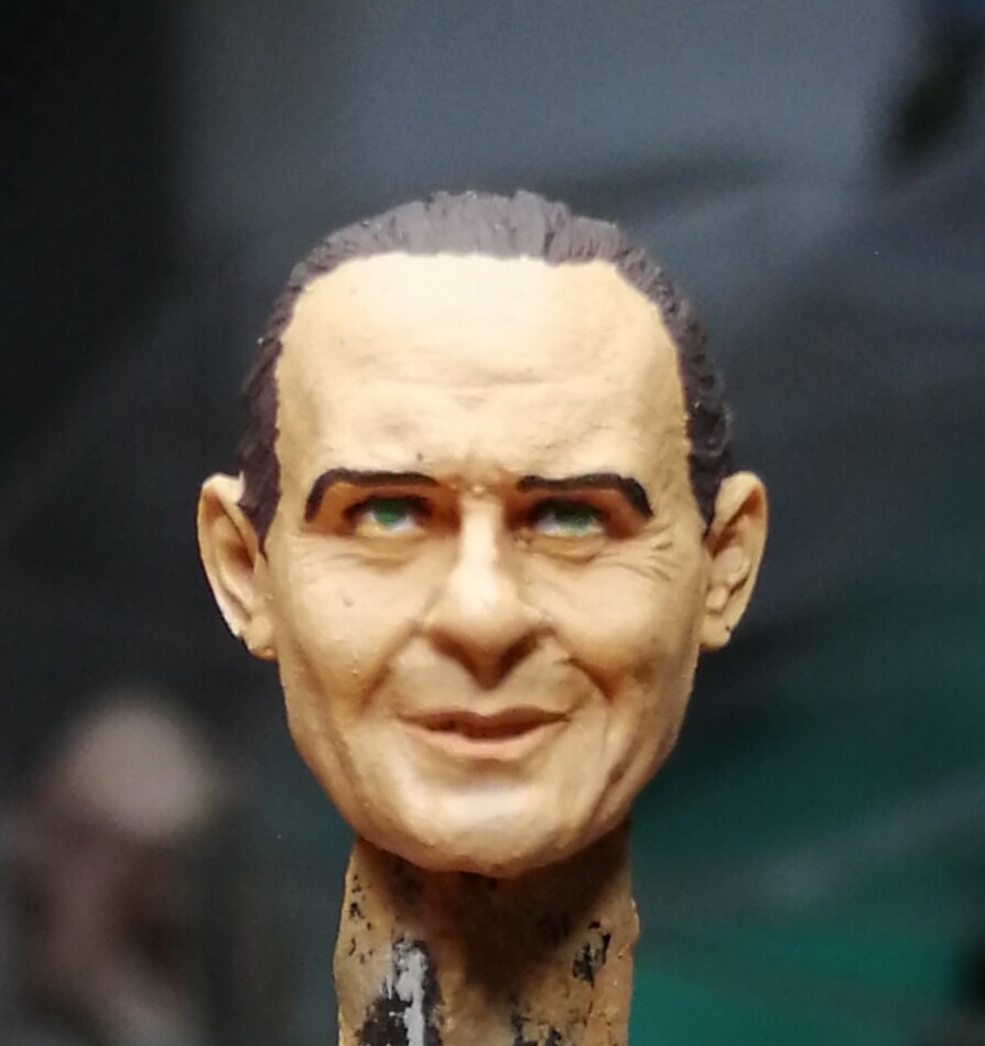 148 ANTHONY HOPKINS SERIAL KILLER OF THE SILENT LAMBS – Custom resin headcasT
