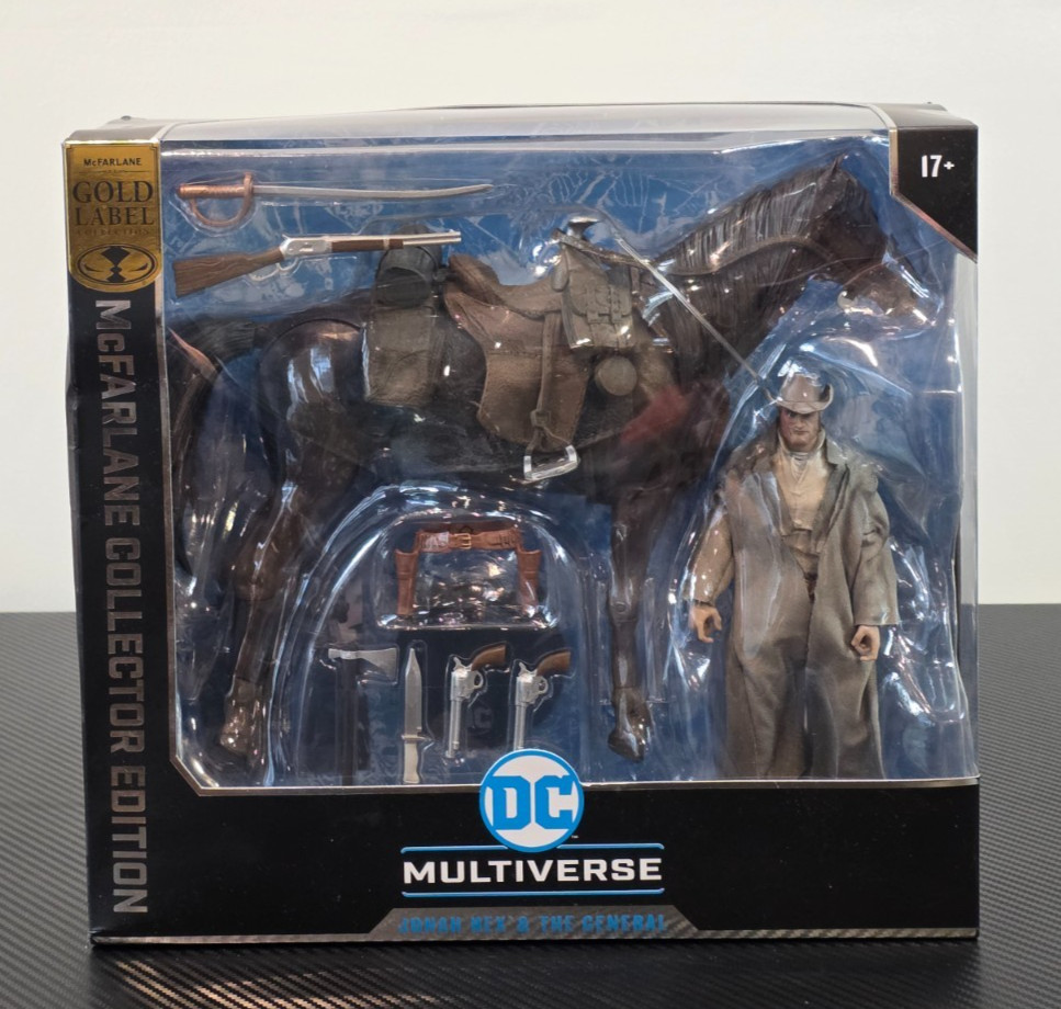 Multiverse Gold Label Collection Jonah Hex & The General Action Figure Set