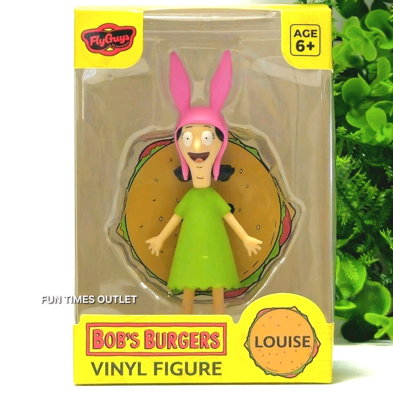 LOUISE BELCHER Bob&rsquo;s Burgers Vinyl Figure 4&Prime; CultureFly Collectible Trending New
