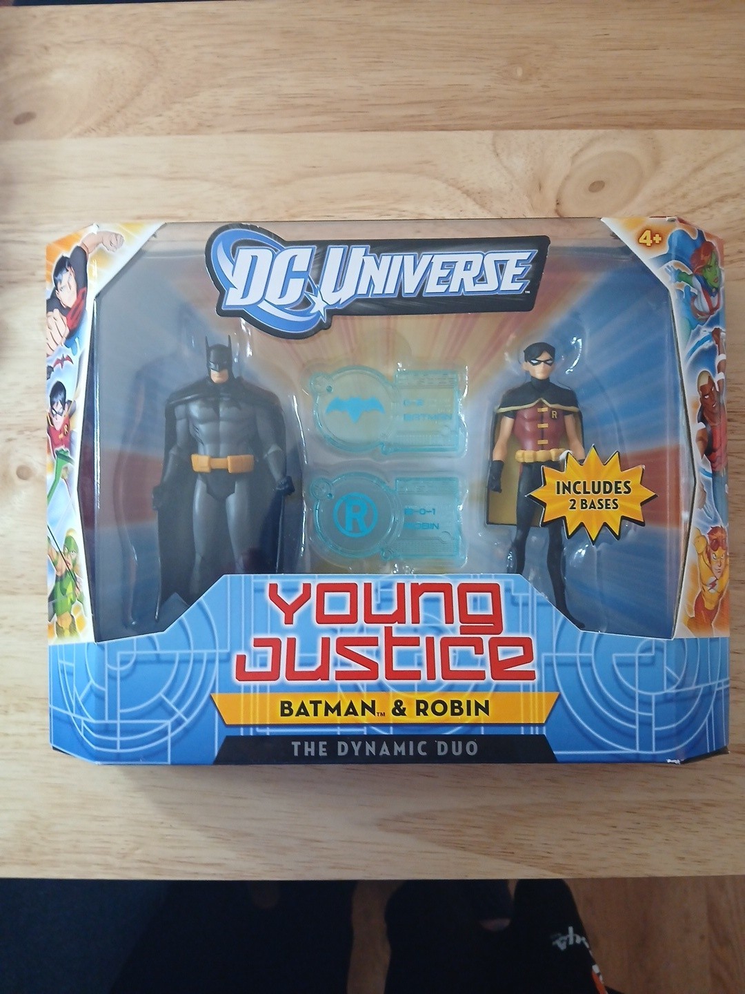 Batman & Robin DC Universe Young Justice Dynamic Duo Mattel 2011, New, MISB