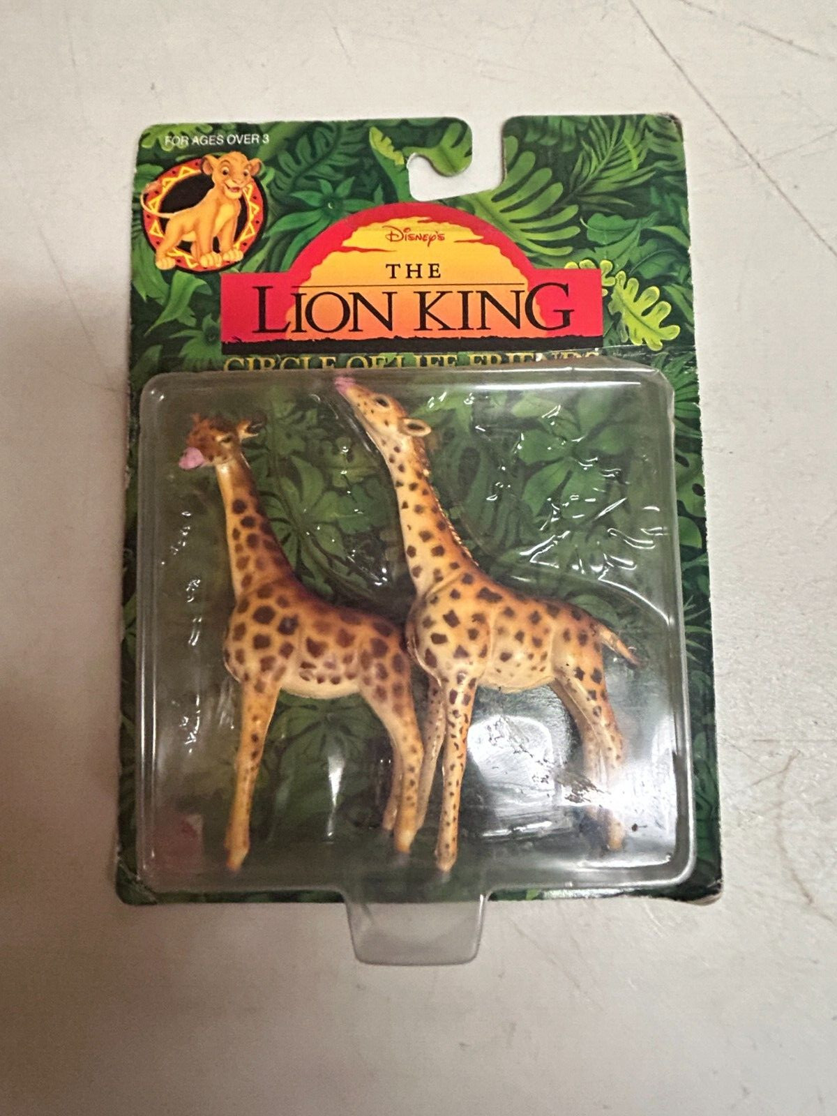NIP DISNEY LION KING MOVIE CIRCLE OF LIFE FRIENDS GIRAFFE SET YOUNG SIMBA TIMON
