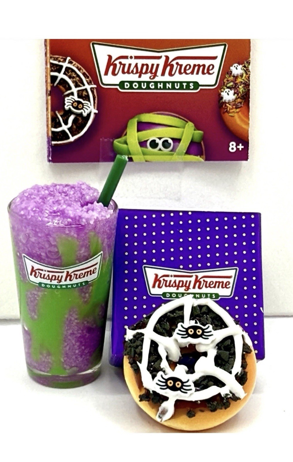 Mini Brands Create #1 Halloween Build Your Own Krispy Kreme Complete Set Of 3