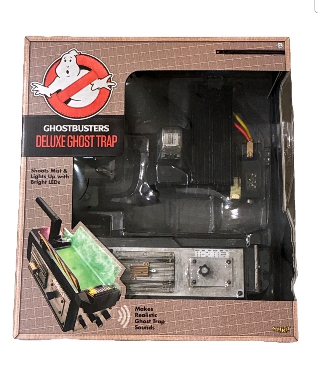 Deluxe Ghost Trap, Proton Pack, Ecto Goggles, PKE Meter & Walkie – Ghostbusters