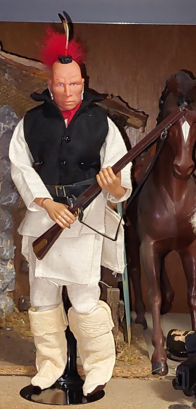 1/6 Native American Indian Warrior 1800s Cowboy Western Action Figure Loose #5