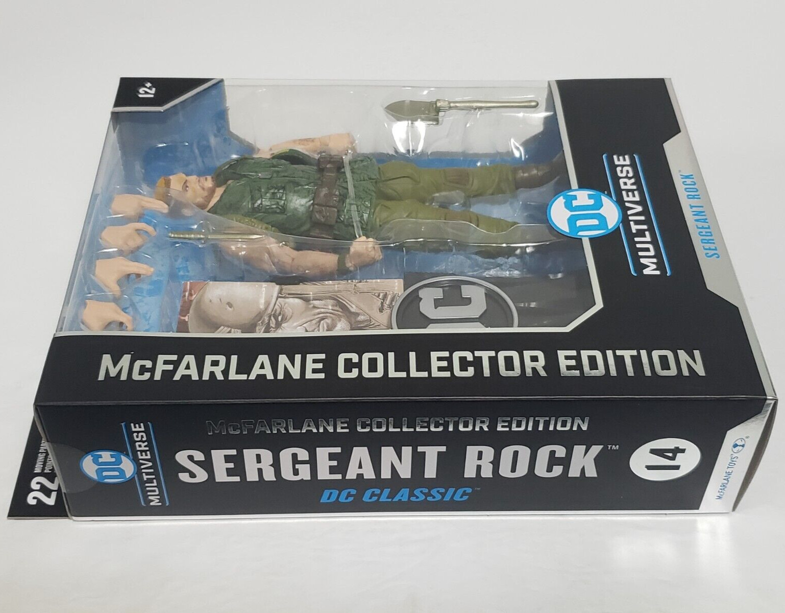 SERGEANT ROCK – McFarlane Collector Edition DC Multiverse Action Figure IN STOCK