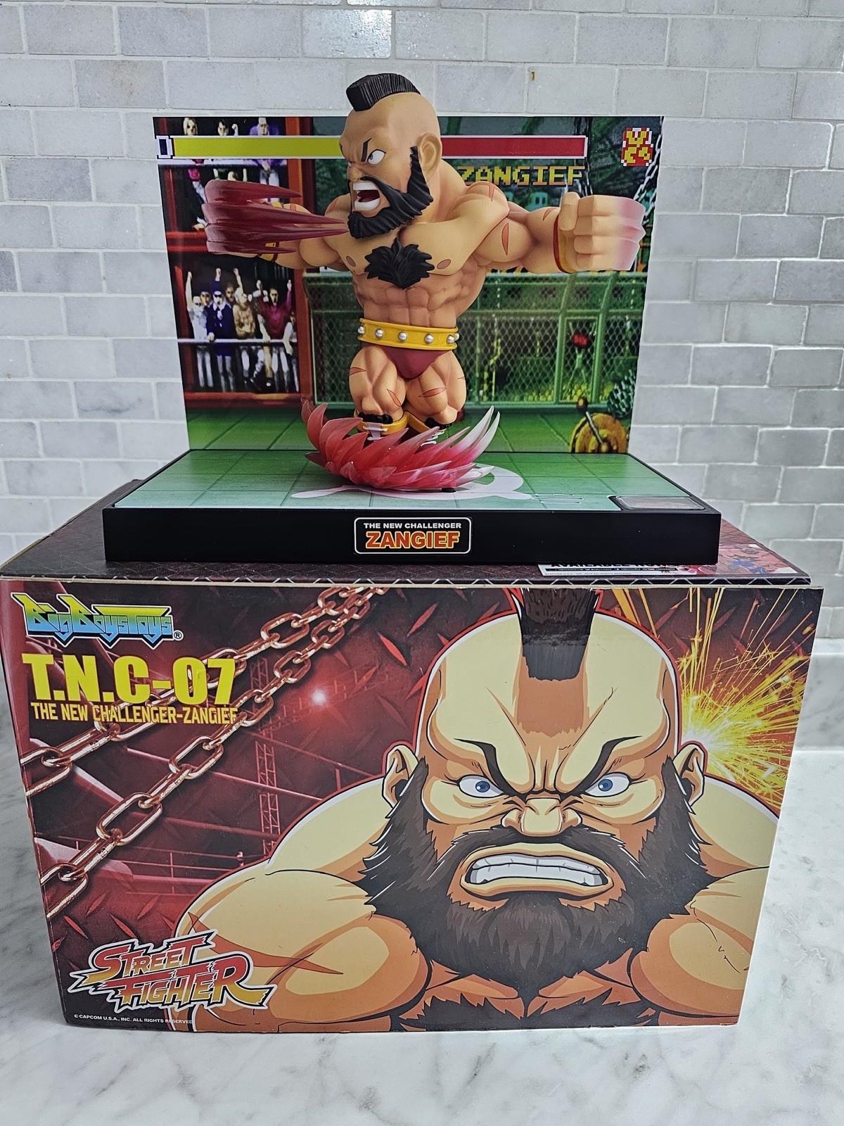 Street Fighter Figurine Zangief Big Boys Toys T.N.C-07 Statue