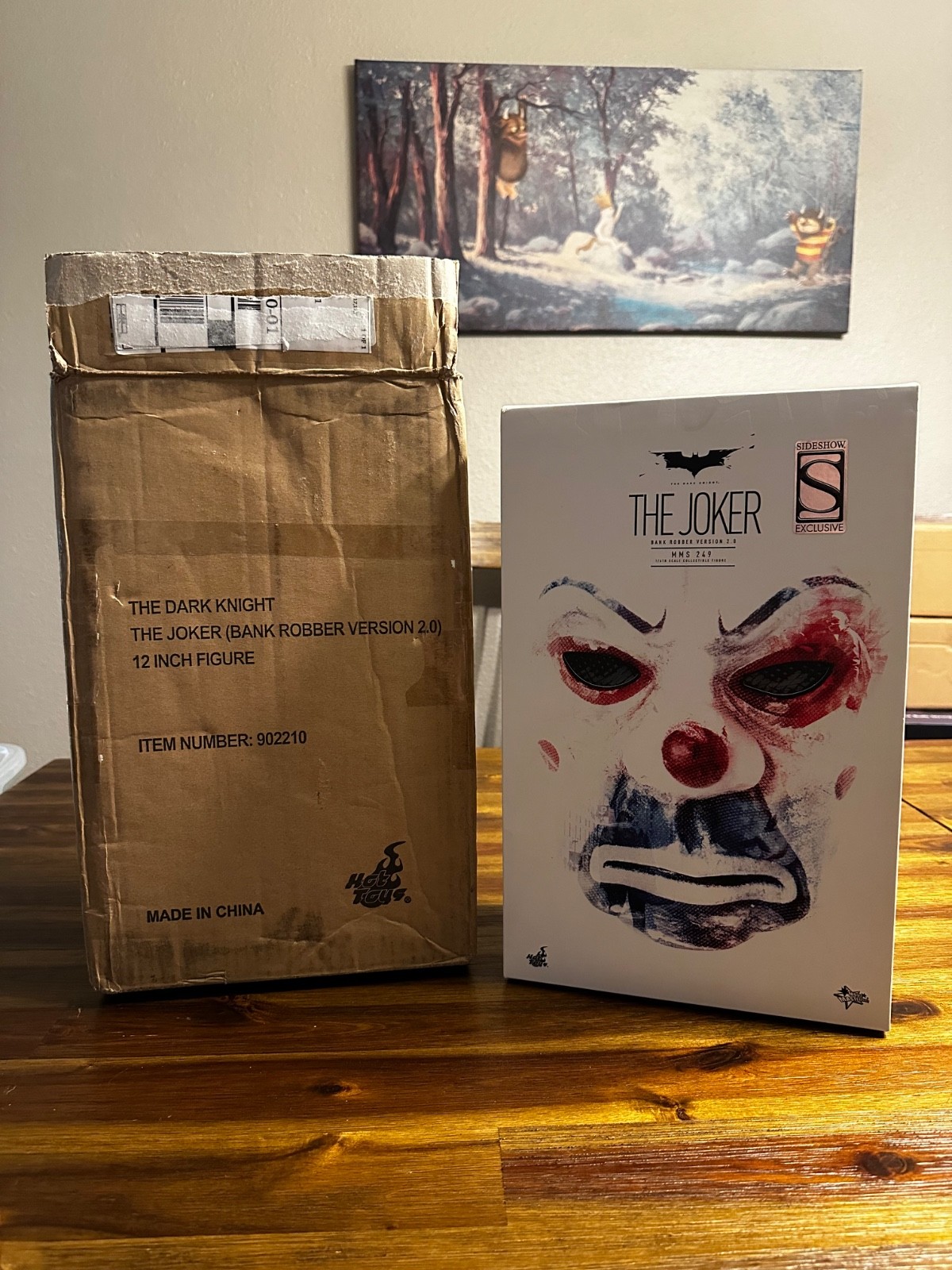 Hot Toys DC MMS249 TheJoker Bank Robber 2.0 The Dark Knight 1/6 Scale EXCLUSIVE
