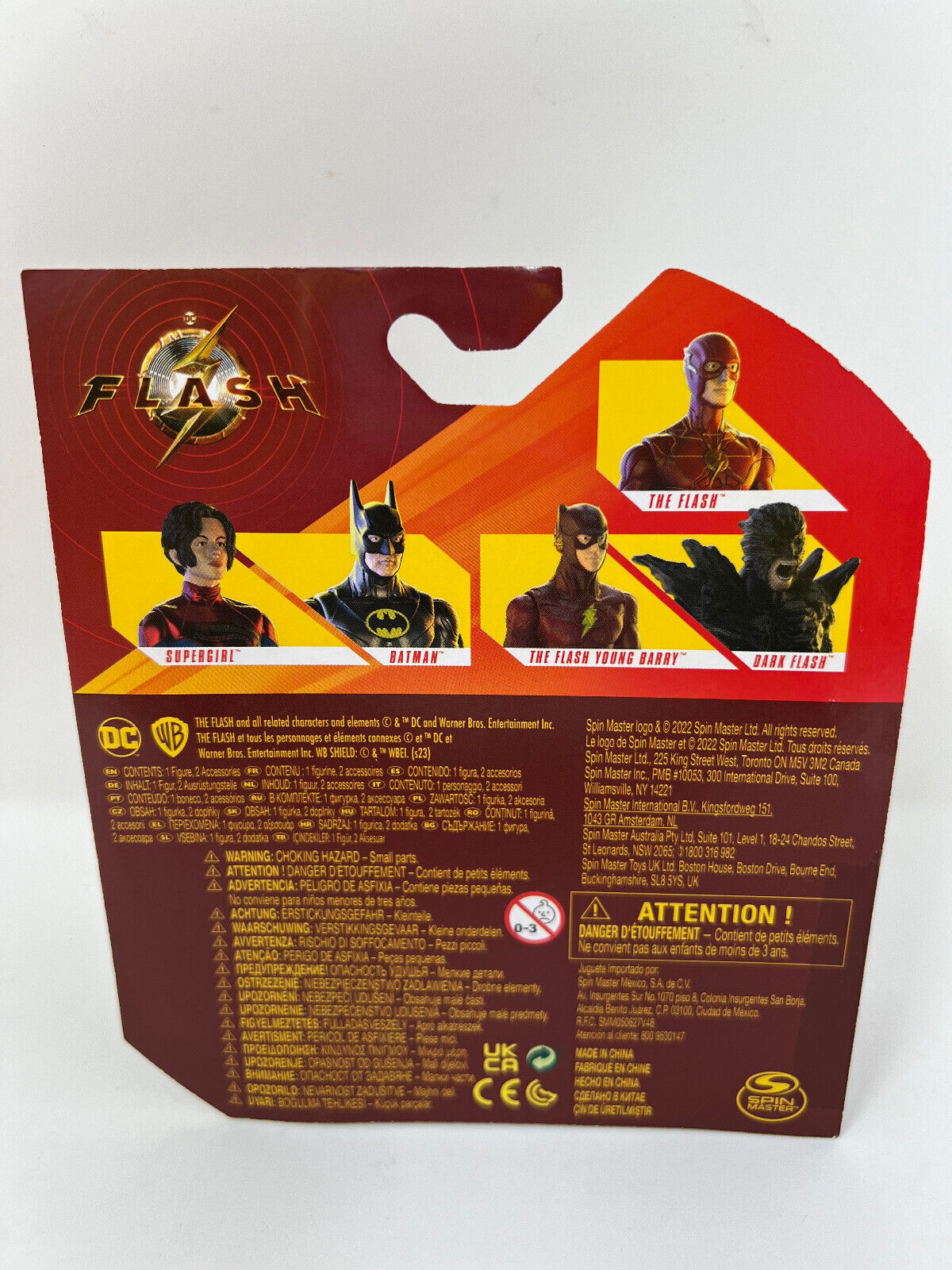 DC (Flash) THE FLASH YOUNG BARRY 1st Edition Spin Master Action Figure (NEW)