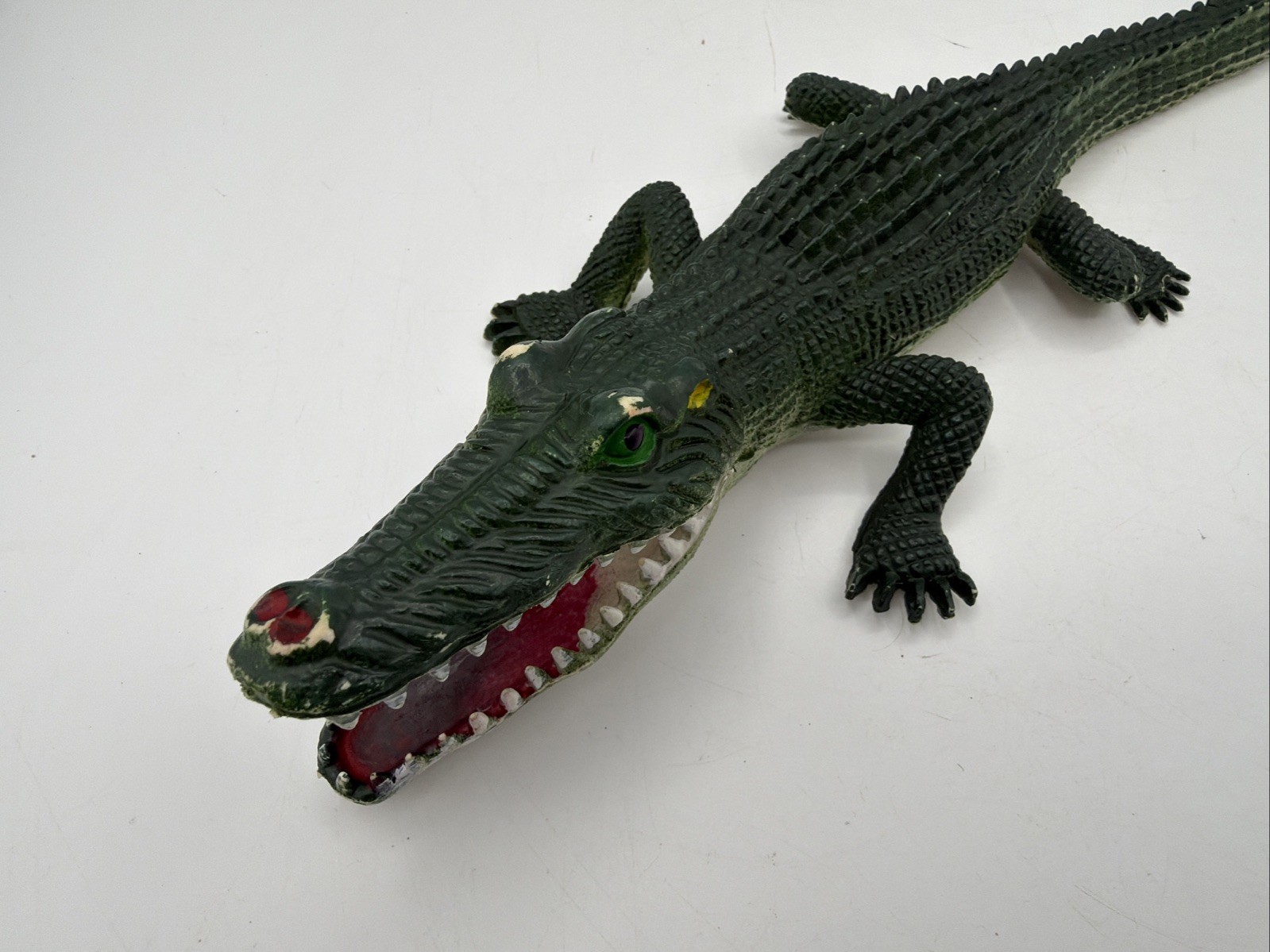 Rubber Alligator Crocodile Monster 1973 Toy Figure Reptile Vintage Imperial