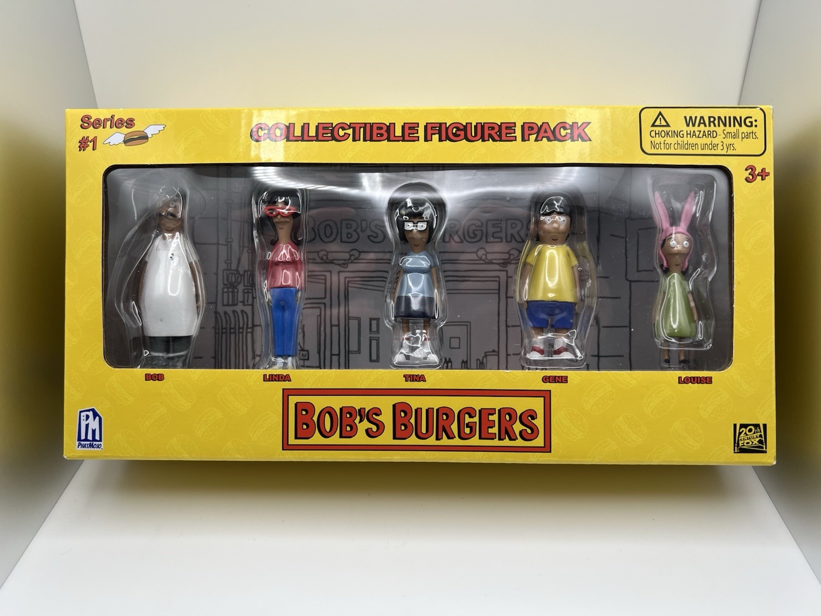 Bob&rsquo;s Burgers Collectible Figure Pack Series 1, 5 Figures