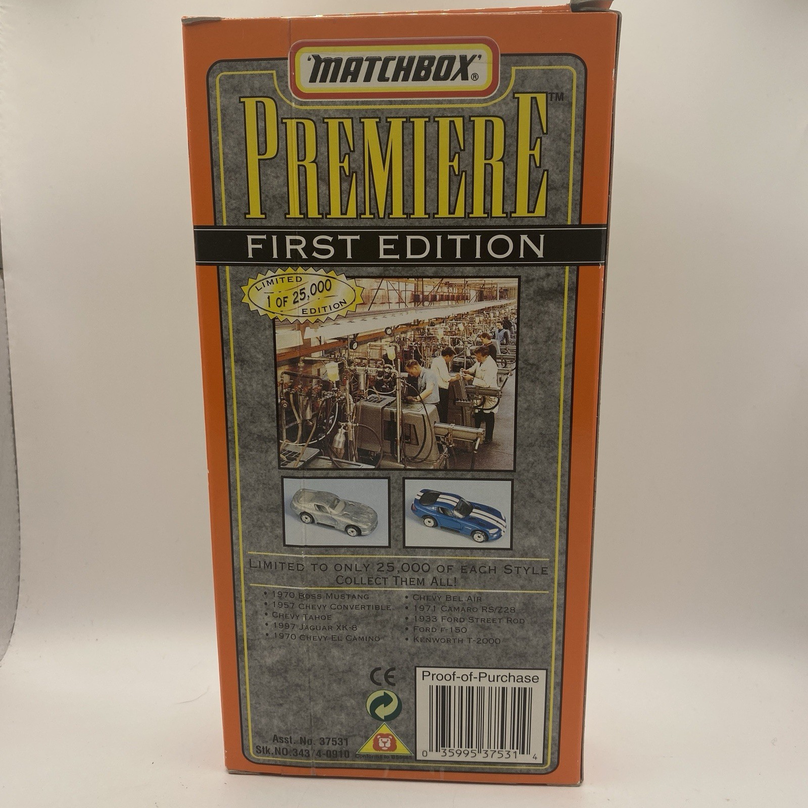 Vintage 1997 Matchbox Premier First Edition Ford F-150 4×4