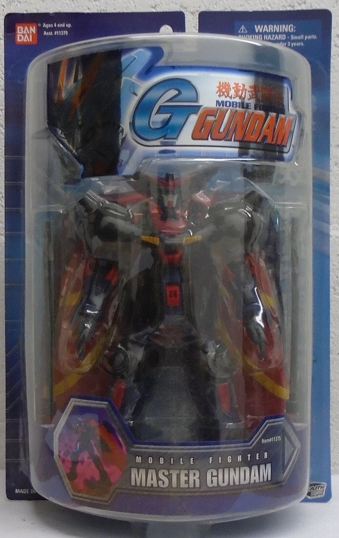 G Gundam Mobile Fighter Master Gundam 7.5&Prime; Figure Bandai #11375 SEALED NEW 2002