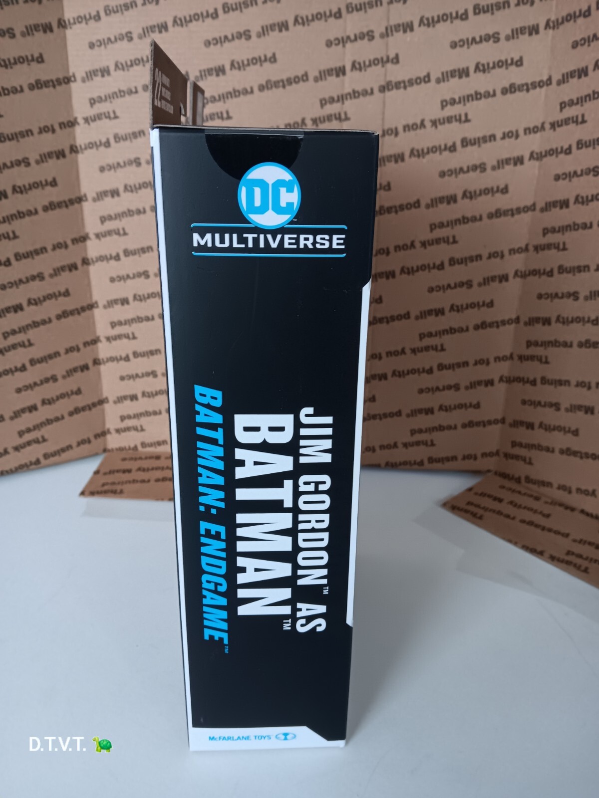 McFarlane DC Multiverse CHASE Platinum Edition Jim Gordon as Batman Figure MISB