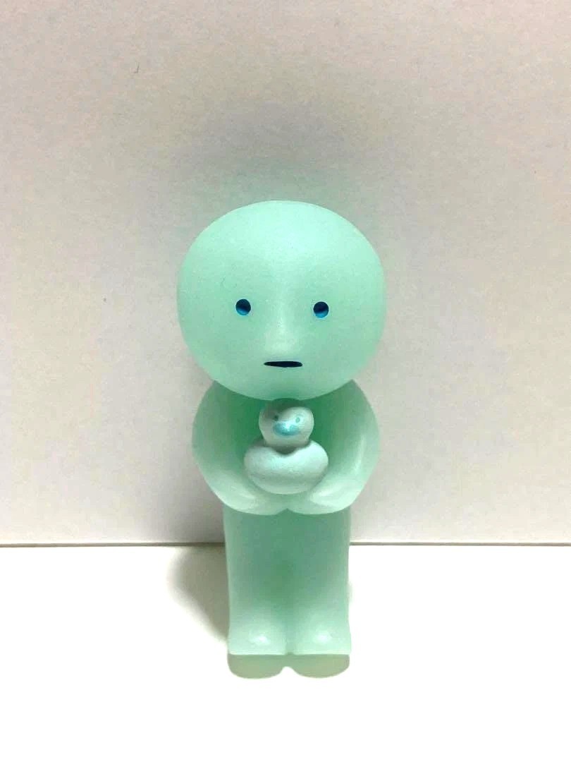 Smiski Bath Series Rubber Duck Pose – Glow in the Dark Mini Figure Japan Toy