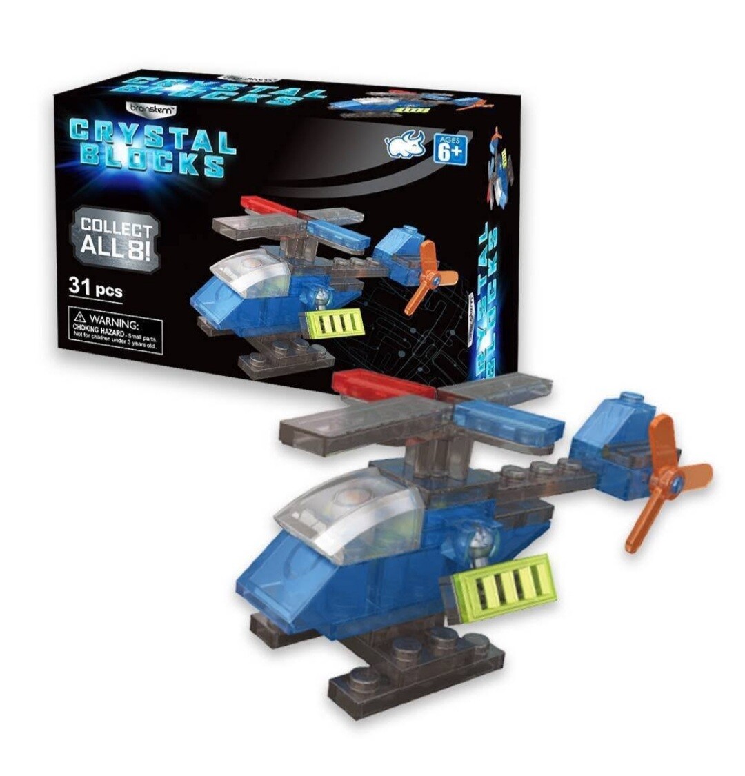 Brainstem Crystal Blocks Multi-Action Vehicle(s) New in Box / « You Pick » One