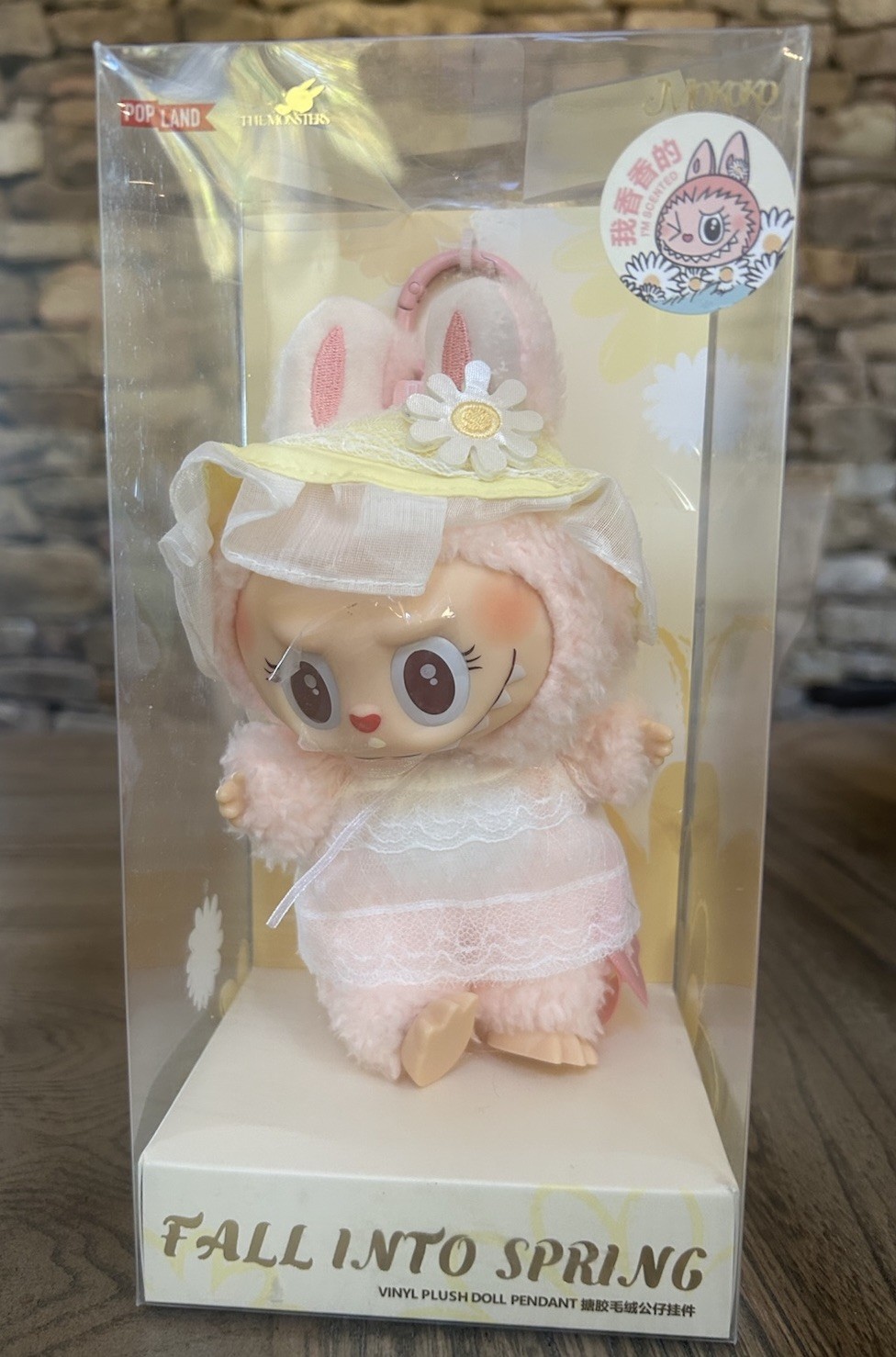Pop Mart Mokoko Fall Into Spring Pendant Pop Land Exclusive