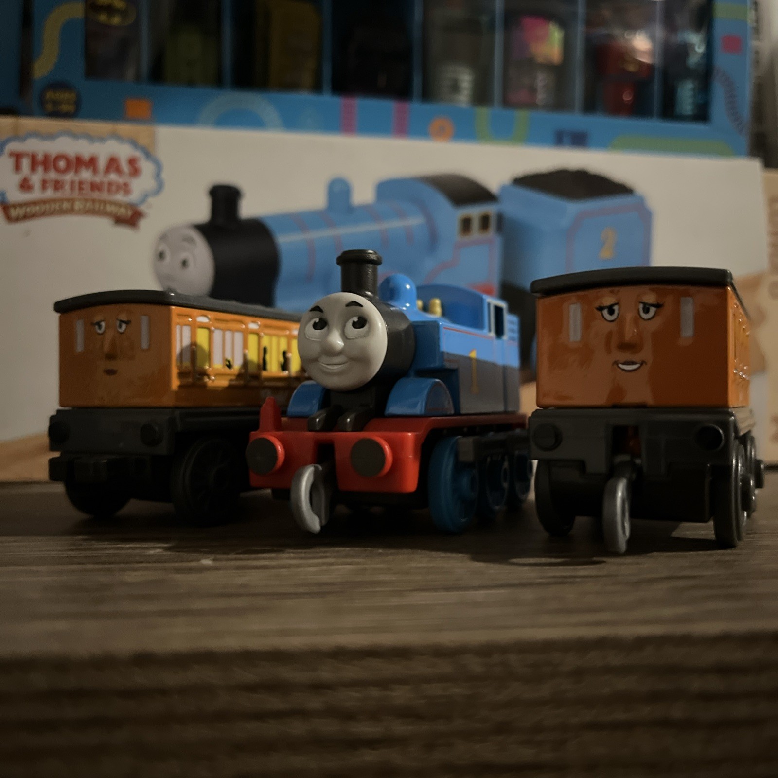 Thomas Friends Metal Collection 80th (2025) Thomas, Annie & Clarabel Mint