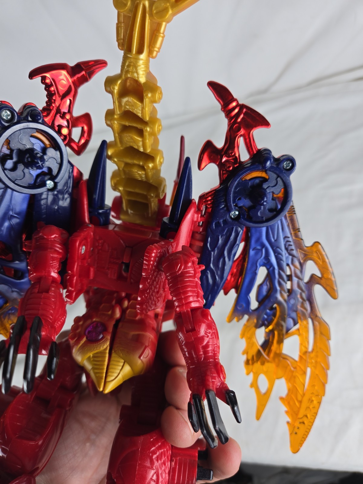1999 Hasbro Transformers Beast Wars Transmetals 2 Megatron Dragon