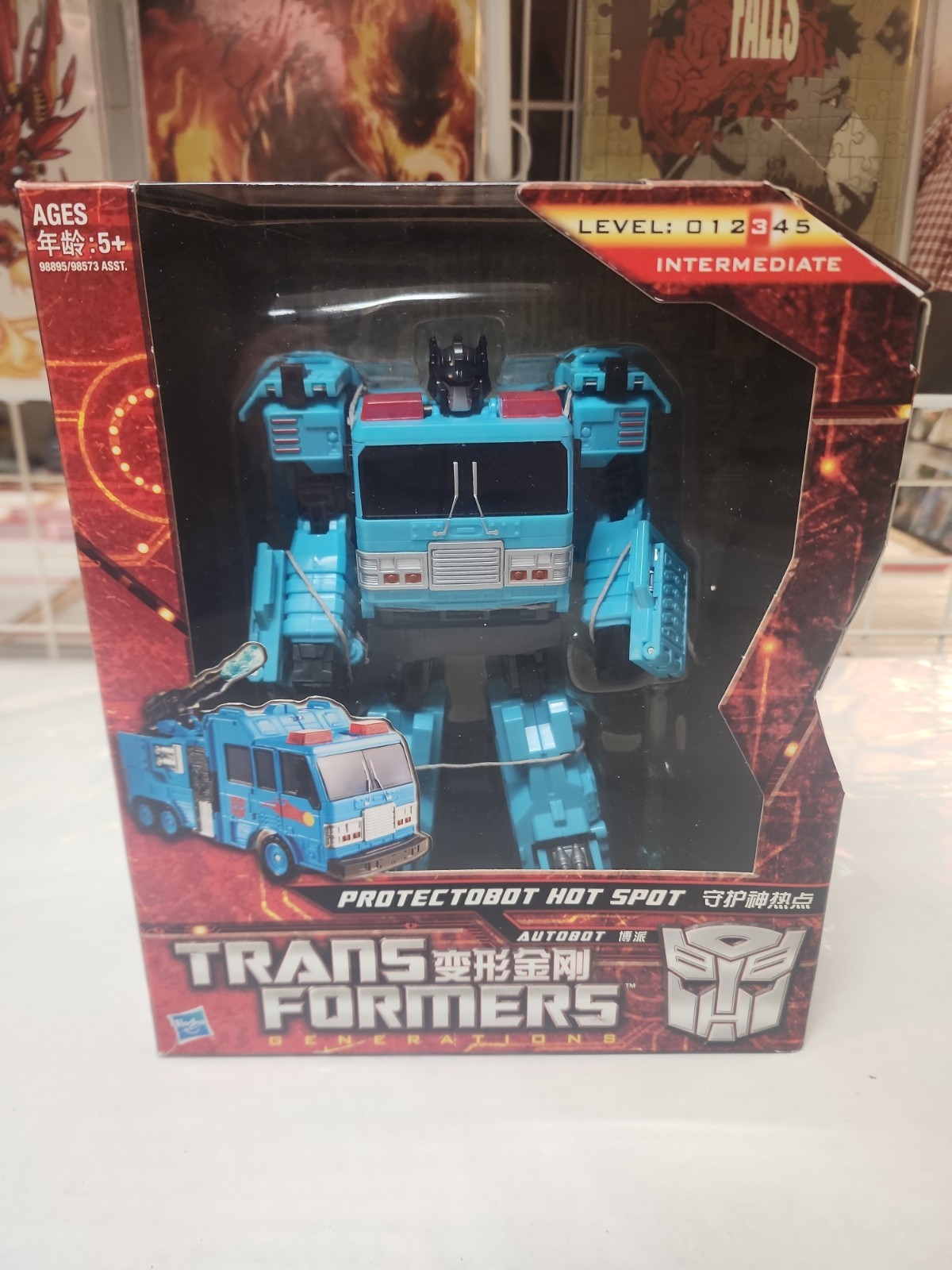 Hasbro Transformers Generations Protectobot Hot Spot Factory Sealed