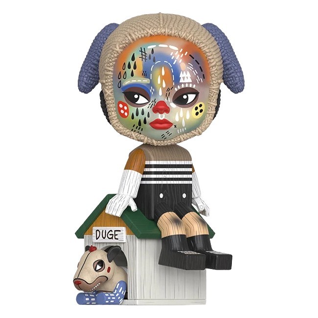 MINDstyle Reen Barrera Best Friends Vinyl Figure Designer Art Toy 4&Prime; Ohlala NEW
