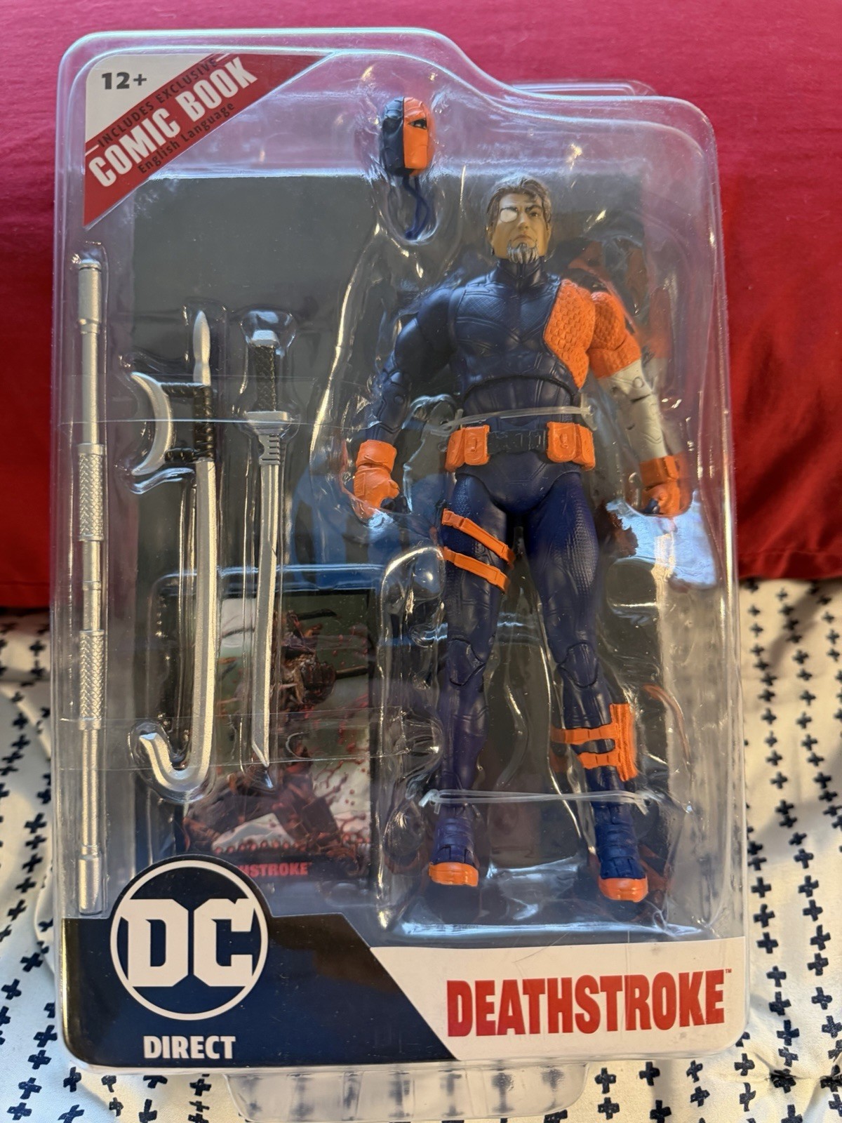 DC Direct McFarlane Toys! DEATHSTROKE Deathstroke Rebirth MIP! SHIPS FREE!
