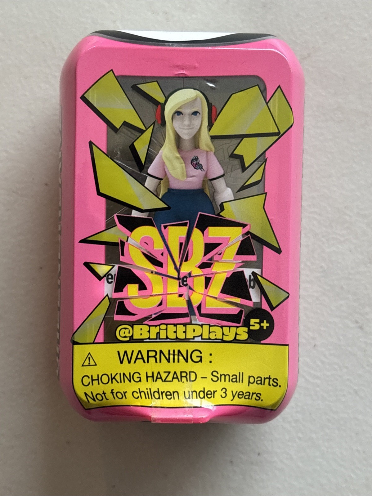 SBZ Screen Breakz BrittPlays Collectible Figurine New Sealed @BrittPlays
