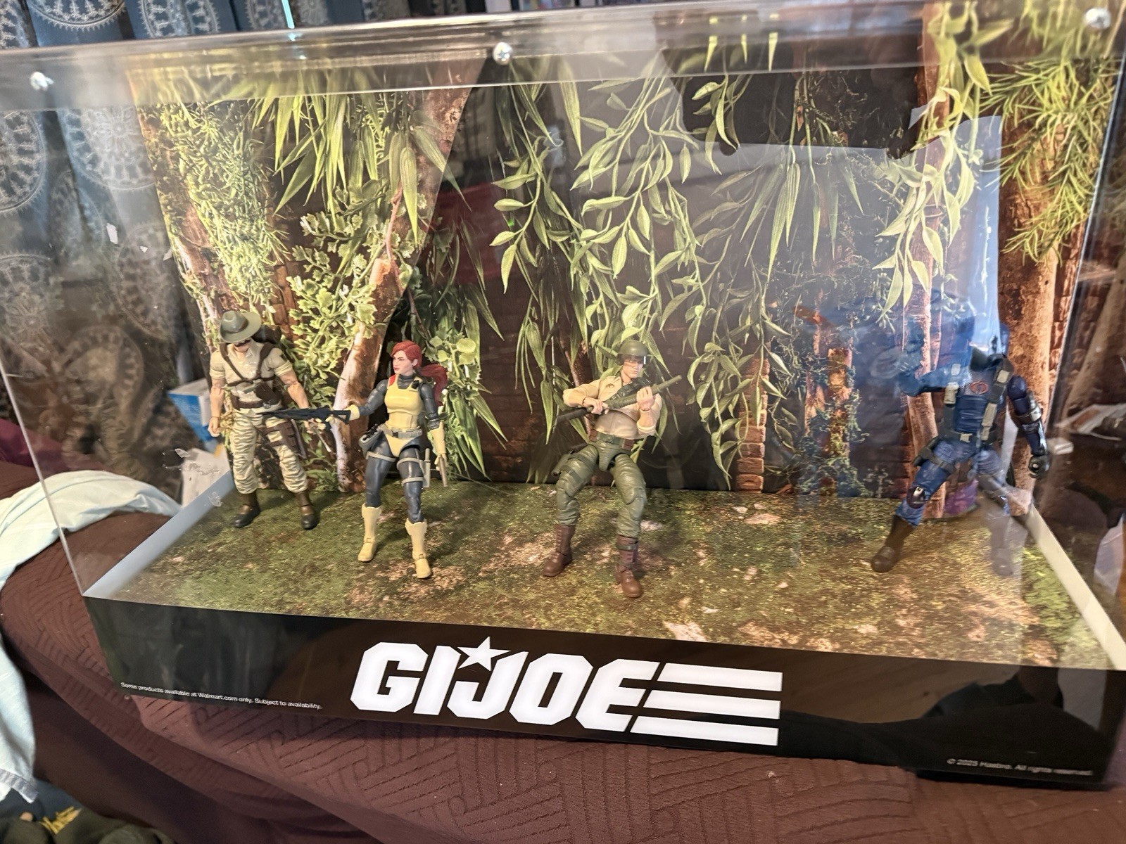 ***Walmart GI Joe Display Case – Clear Case Has Some Scuffs (GIJ-1)