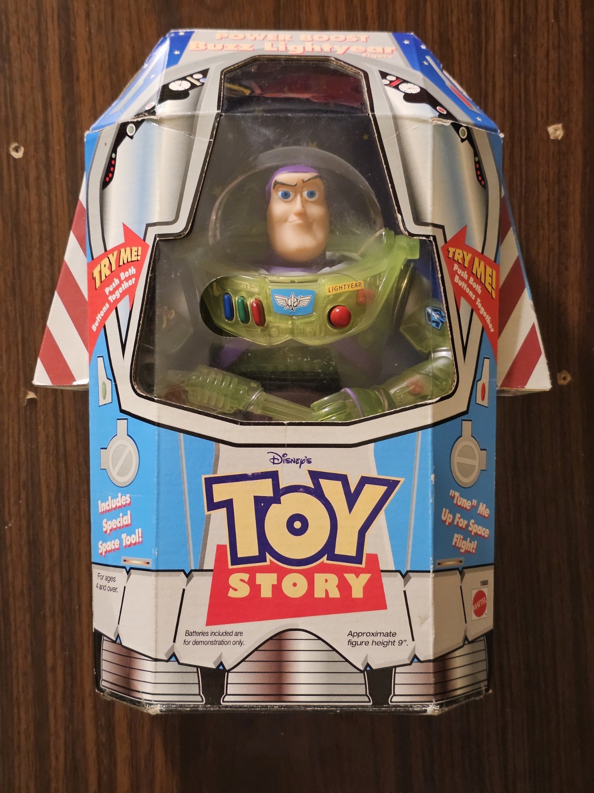 Power Boost Buzz Lightyear Disney Pixar Toy Story New Unopened -read