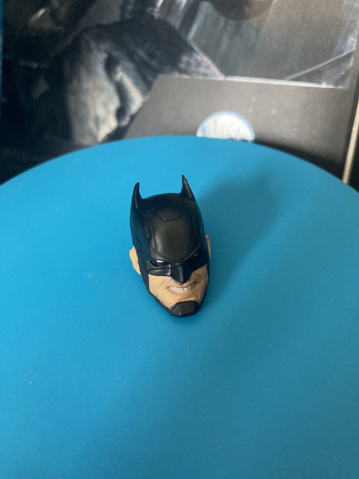 McFarlane DC BATMAN Dark Detective Head Sculpt 7&Prime; Scale Custom Fodder Part