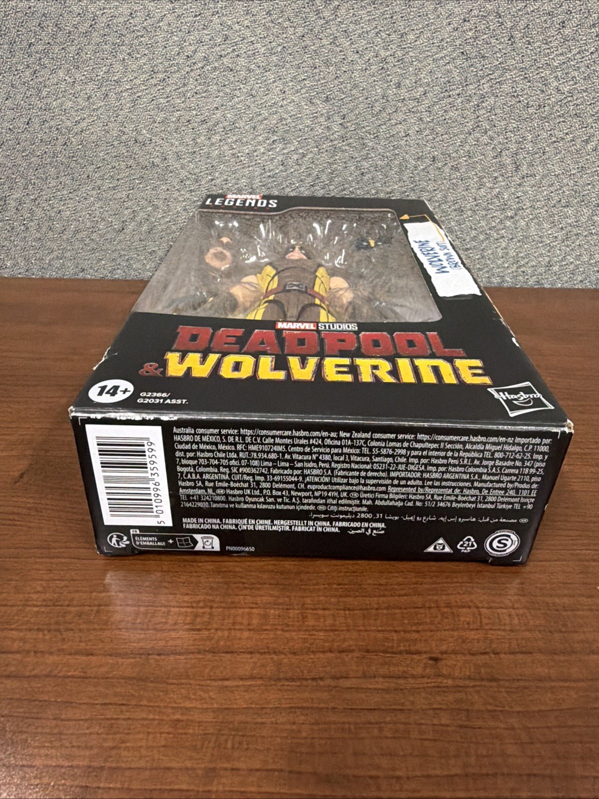 Deadpool & Wolverine Marvel Legends Wolverine (Brown Suit) 6&Prime; Hasbro Figure