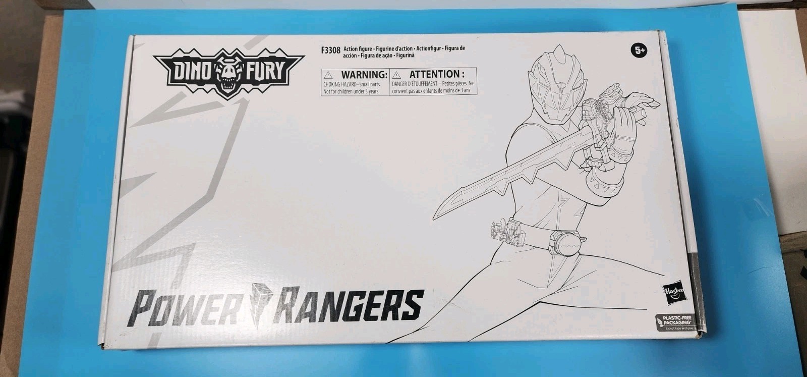 Power Rangers Dino Fury 5 Team Multipack 6-Inch Action Figure Toys with Keys