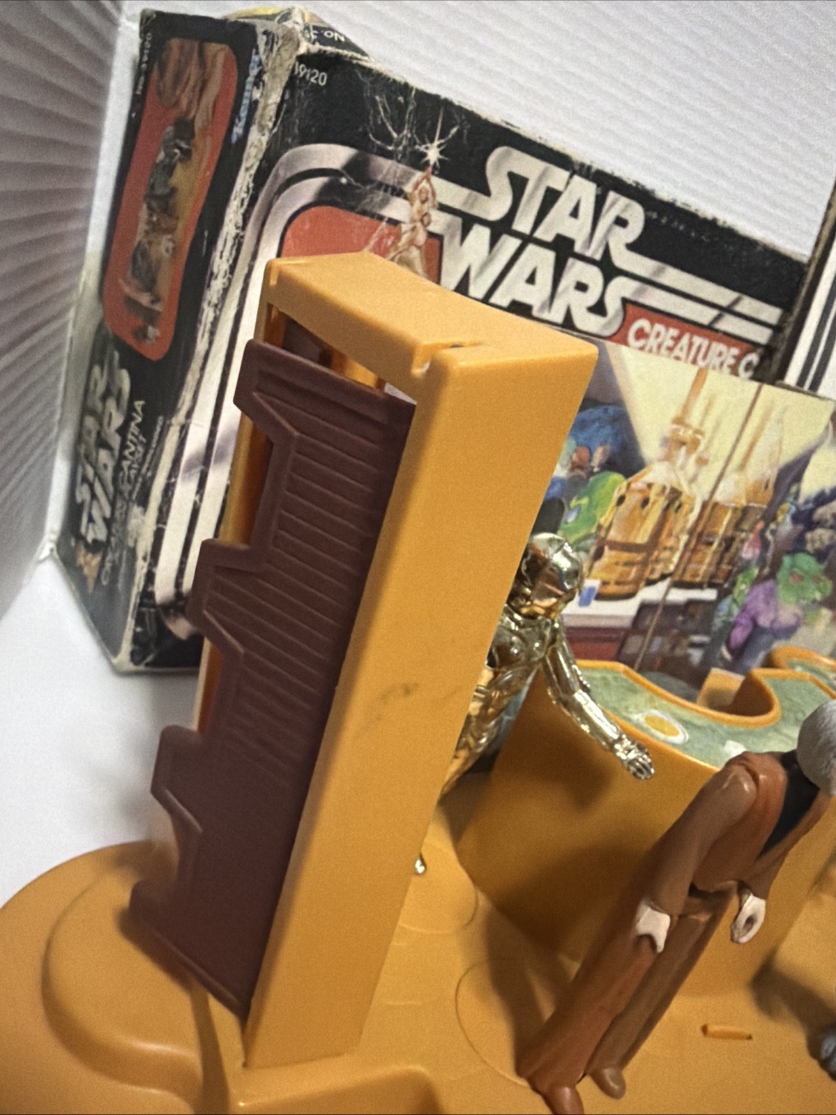 Vintage 1978 Star Wars Creature Cantina Playset Complete with Box Figures*180