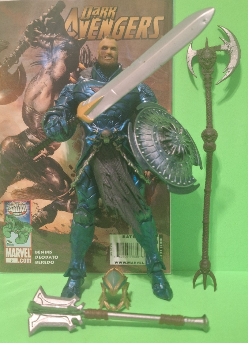 Marvel Legends ARES *ARMORED CUSTOM* – THOR: BATTLE of the GODS + GREAT COMIC