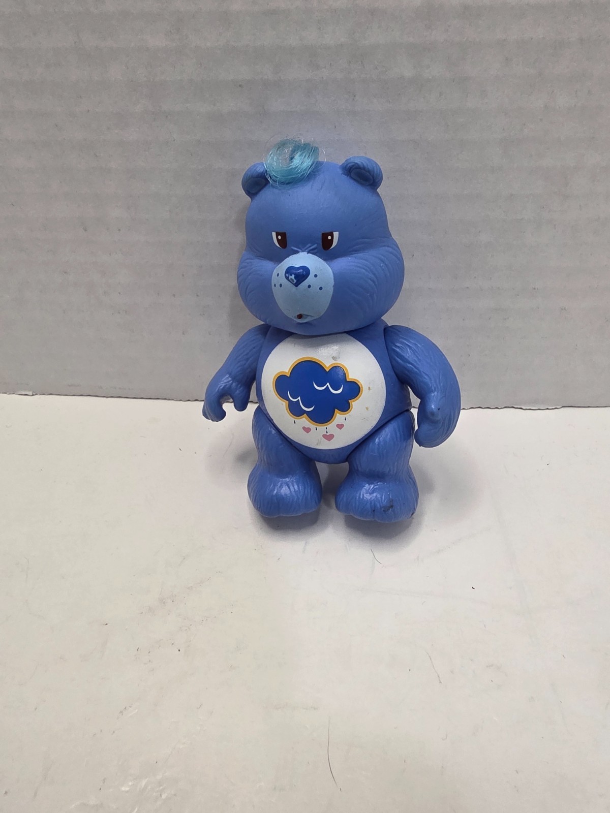 Vintage Kenner Care Bears Grumpy Bear 3&Prime; PVC Figure (USED)
