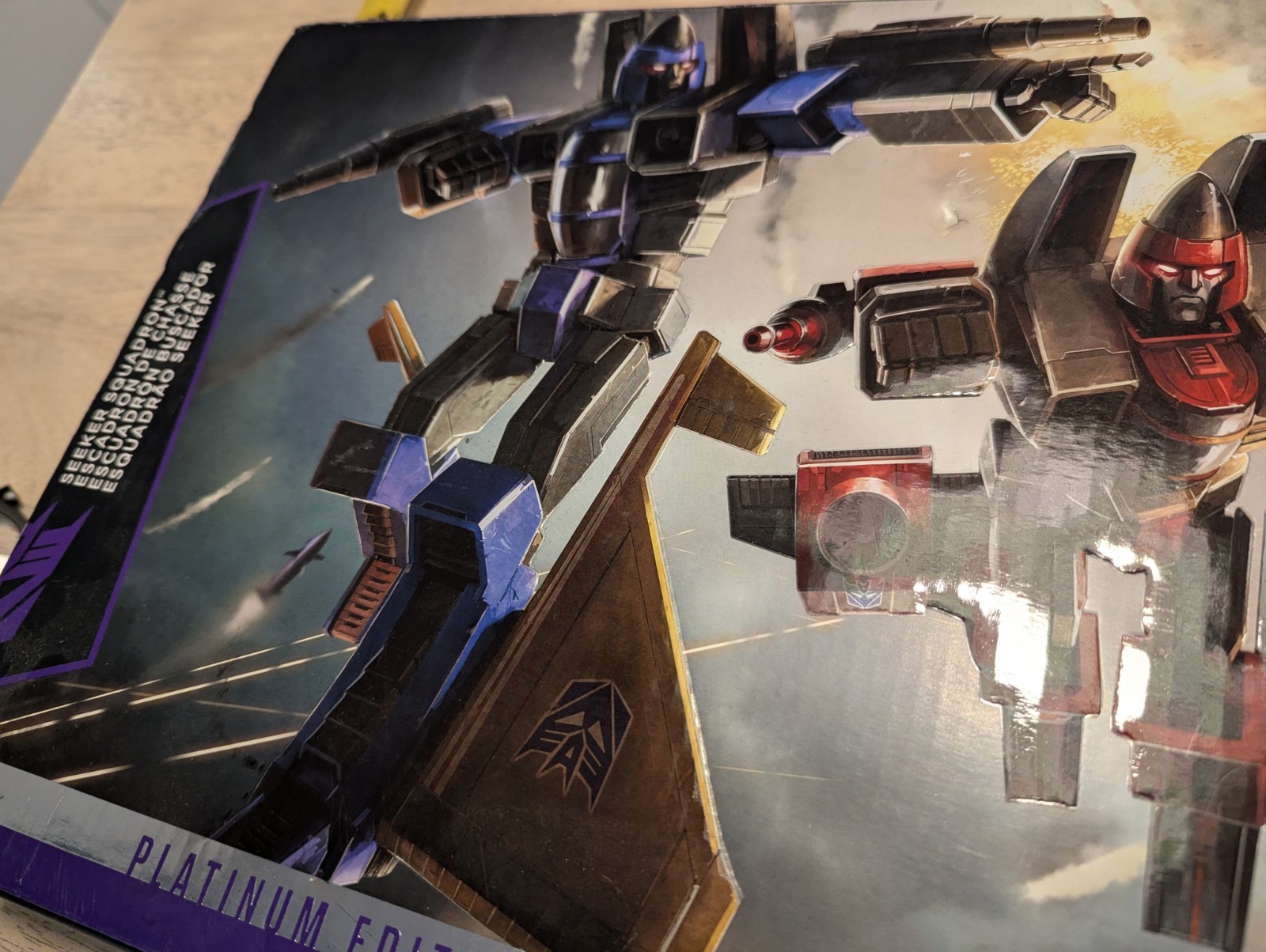 Transformers Platinum Edition Seeker Squadron Box Set SEALED Thrust Dirge Ramjet