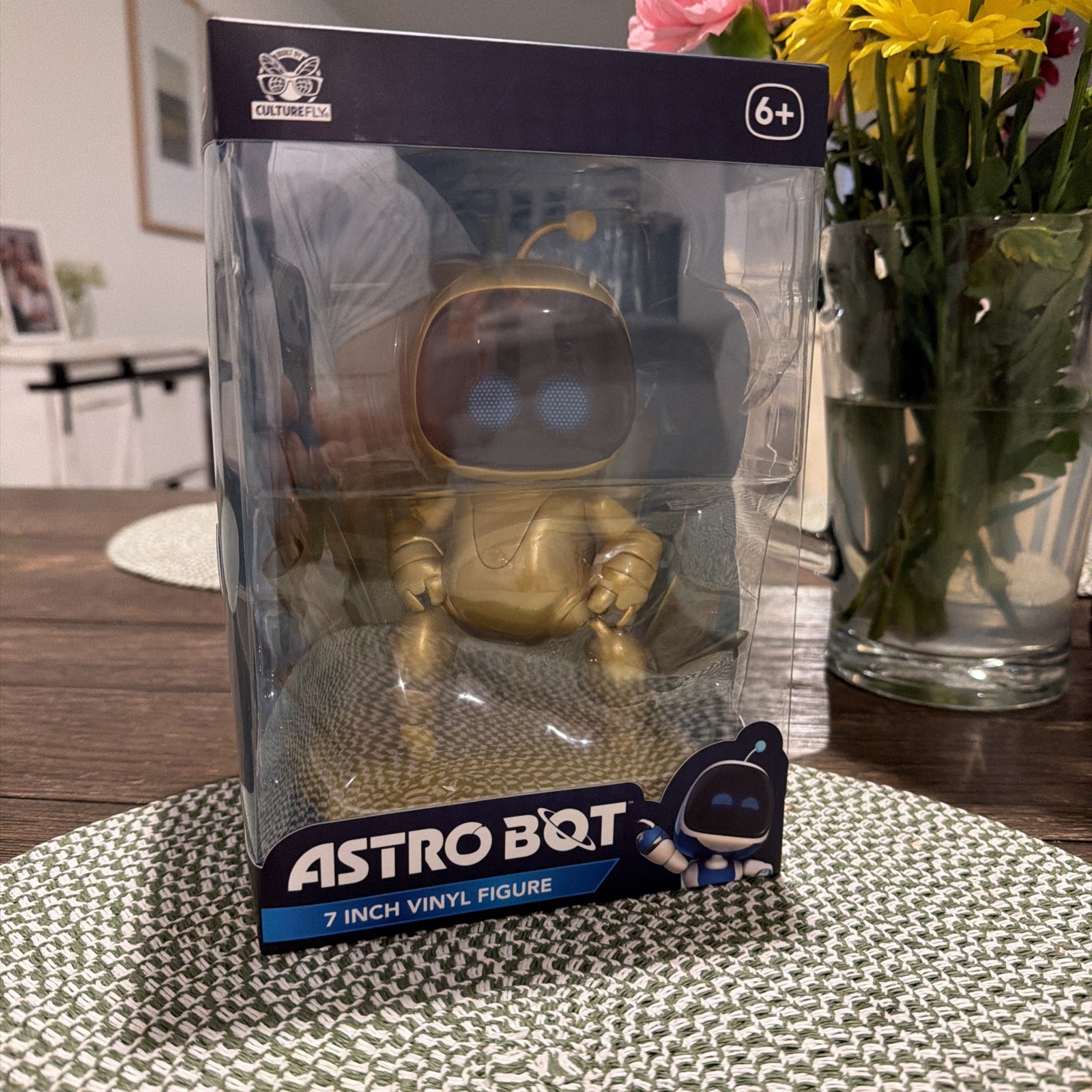 Astro Bot Gold Vinyl Figure 7-Inch by CultureFly – Limited Edition – New Sealed