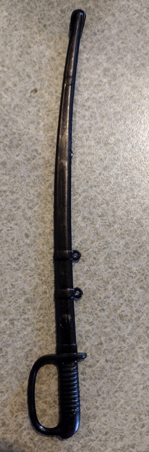 1960&rsquo;s-70&rsquo;s Auth/Orig Marx Johnny West General Custer Maddox Saber Sword