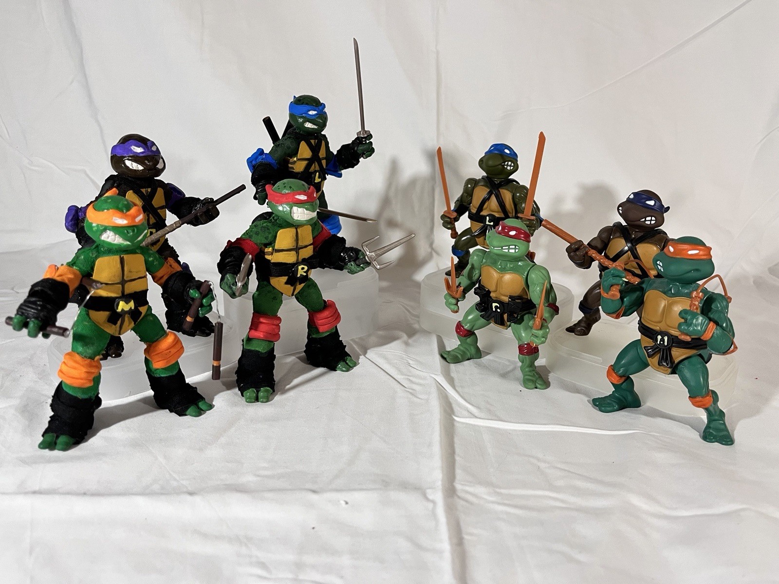 DYNA-DOLLS || DD-171 « TMNT & Turtle Van » || Custom 90s Inspired Figure Set