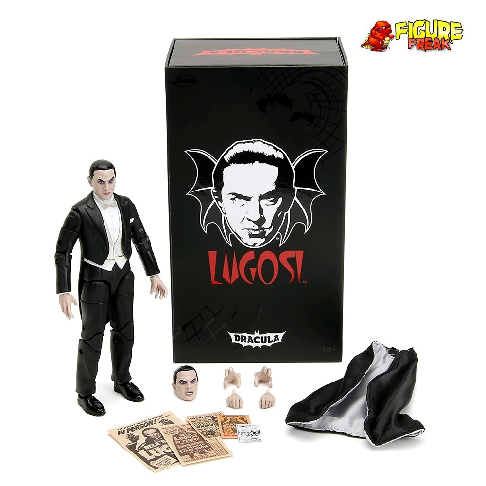 Jada Toys Bella Lugosi Dracula 6&Prime; Figure (NM Package!)