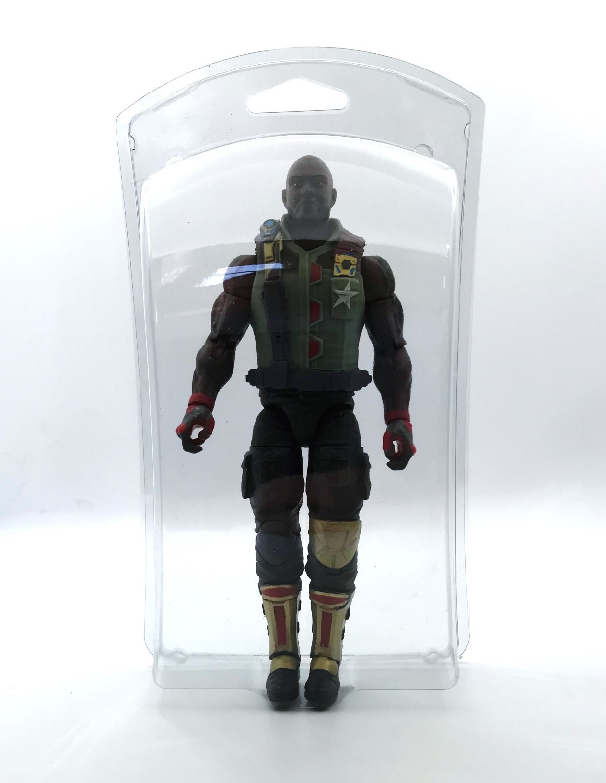 Small Medium Large curved clamshell action figure display cases GI Joe Star Wars