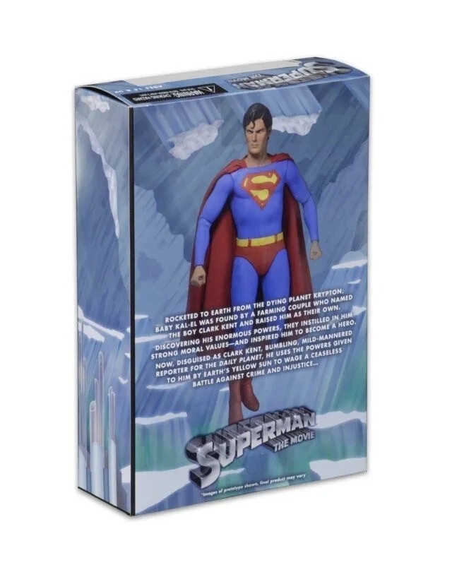 NECA 1978 Superman Action Figure – Christopher Reeve DC Comics Toy, 7in New
