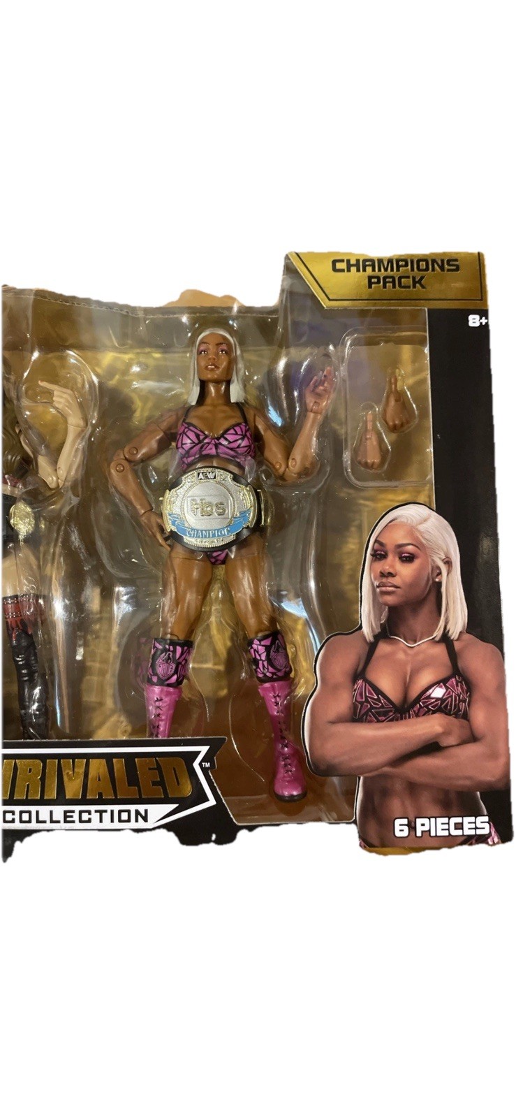 AEW Unrivaled Collection DR. BRITT BAKER JADE CARGILL Champions 6&Prime; Figure 2 Pack