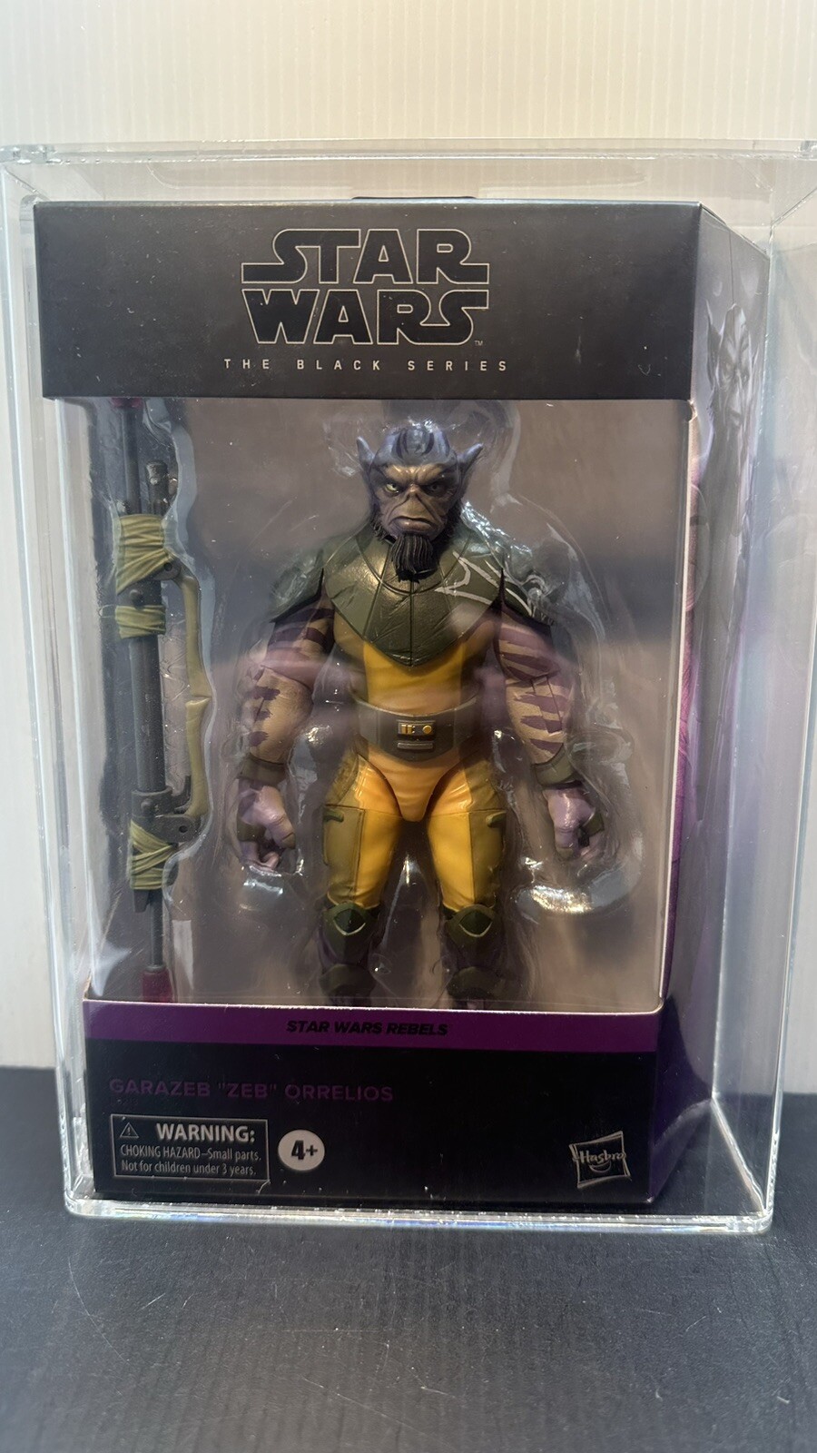 2020 STAR WARS BLACK SERIES 6-INCH GARAZEB « ZEB » ORRELIOS CAS U90 Graded NOT AFA