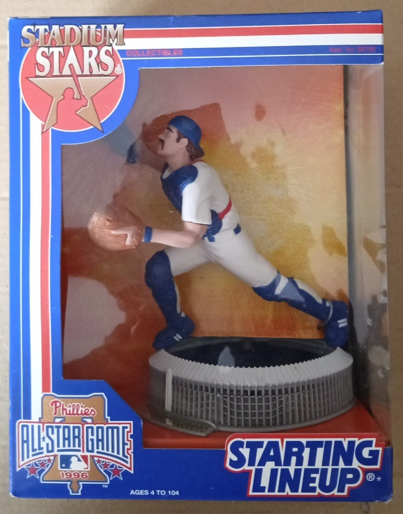 MIKE PIAZZA DODGERS 1996 STARTING LINEUP VETERANS STADIUM STARS ALL STAR GAME!!