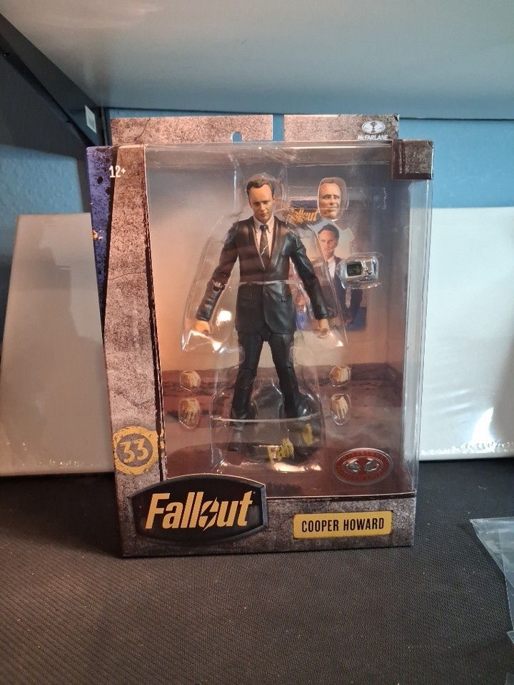 McFarlane Toys Fallout Figure Cooper Howard Red Platinum Edition New In Box