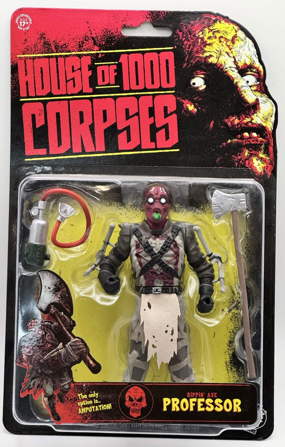 New Trick Or Treat House of 1000 Corpses Rippin Axe Professor Action Figure 2022