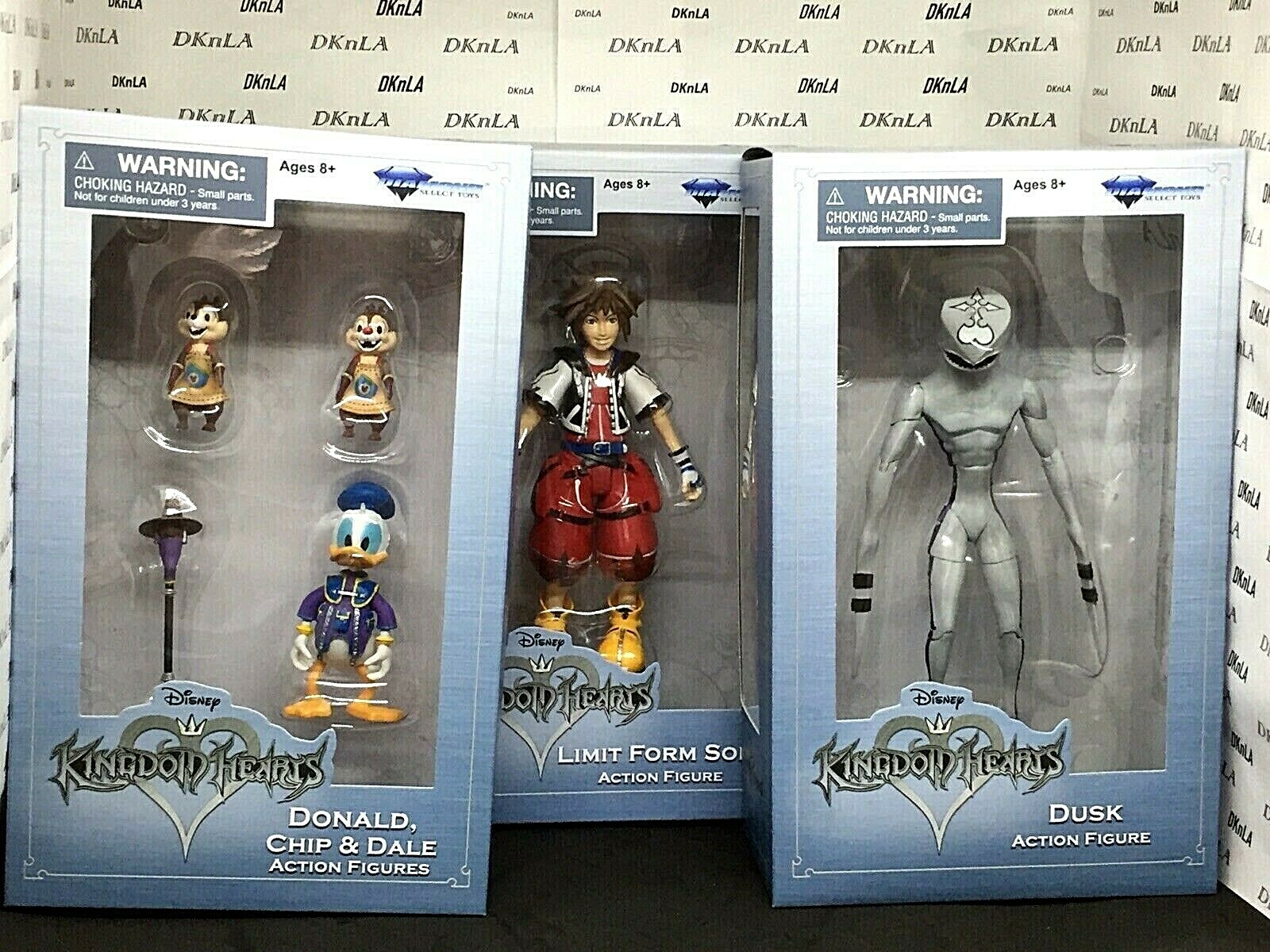Kingdom Hearts – Series 2.5 – Action Figures, Dusk and/or Limit Form Sora NIP!!
