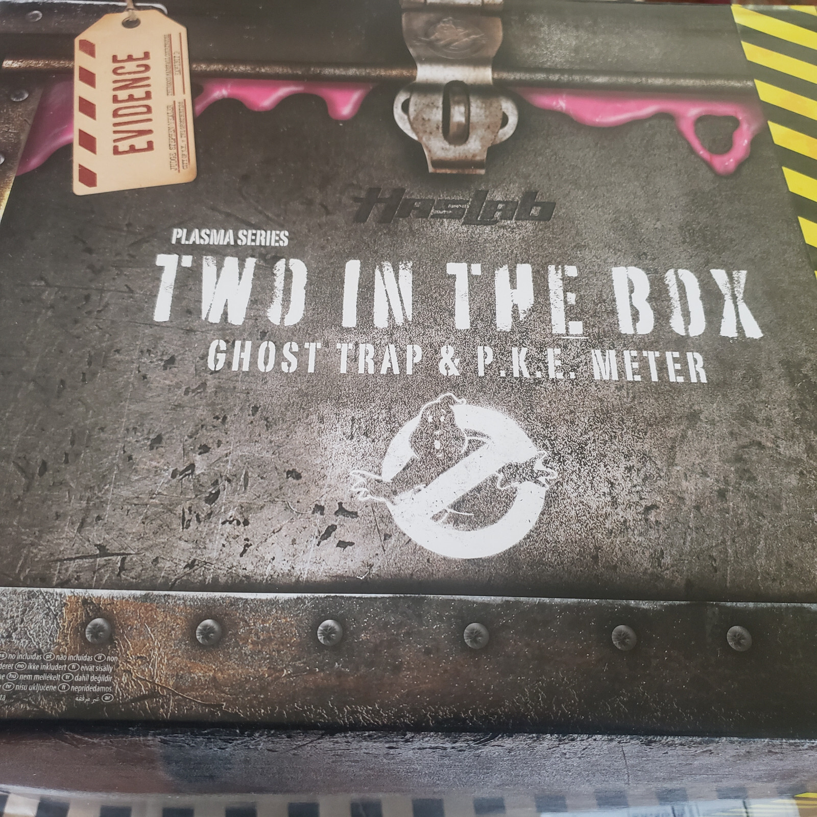 Ghostbusters Haslab Two In The Box PKE METER BOX & INSERTS ONLY * READ