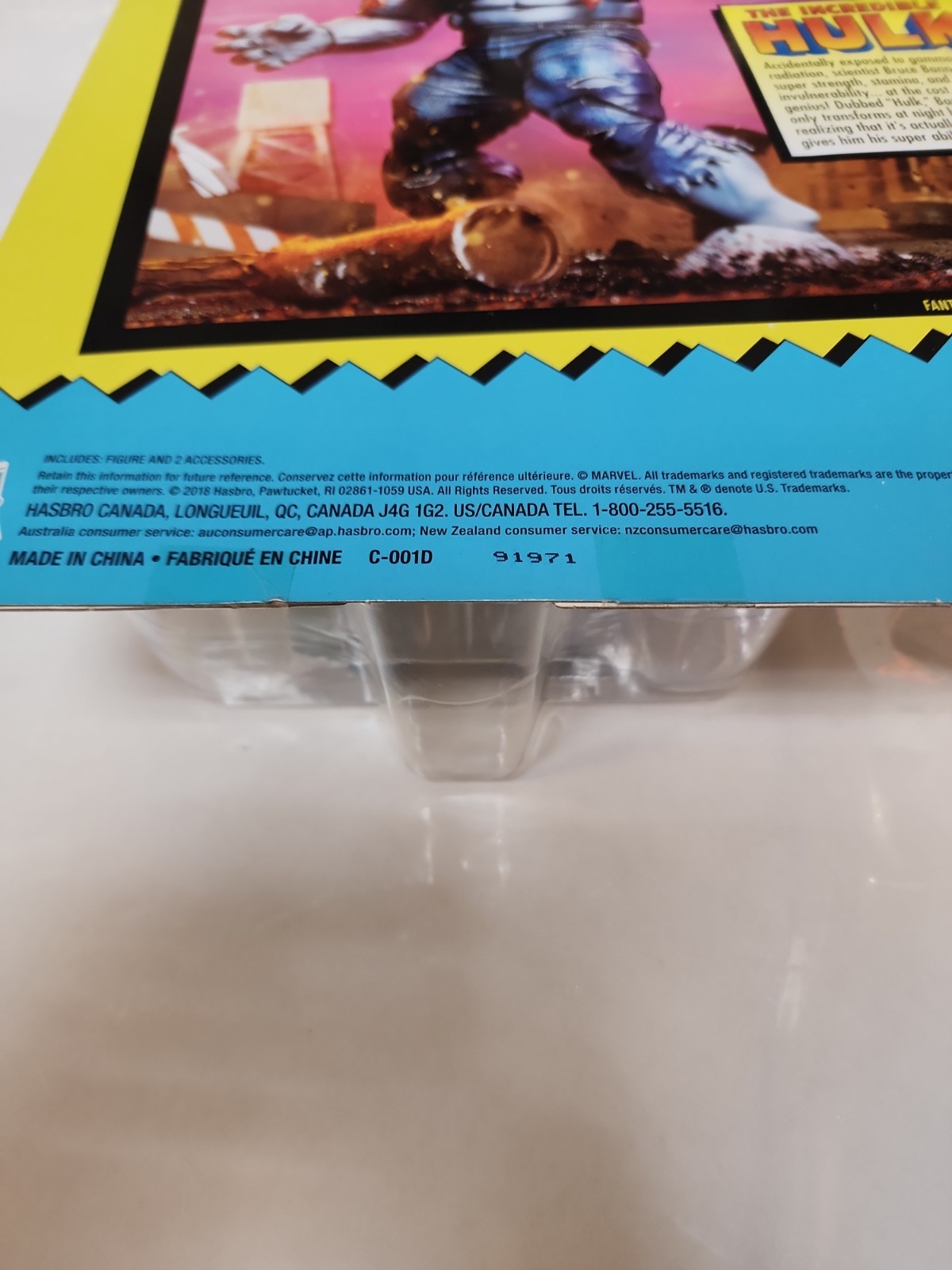 Marvel Legends 80th Retro Cardback Gray Hulk Hasbro Action Figure New & Sealed
