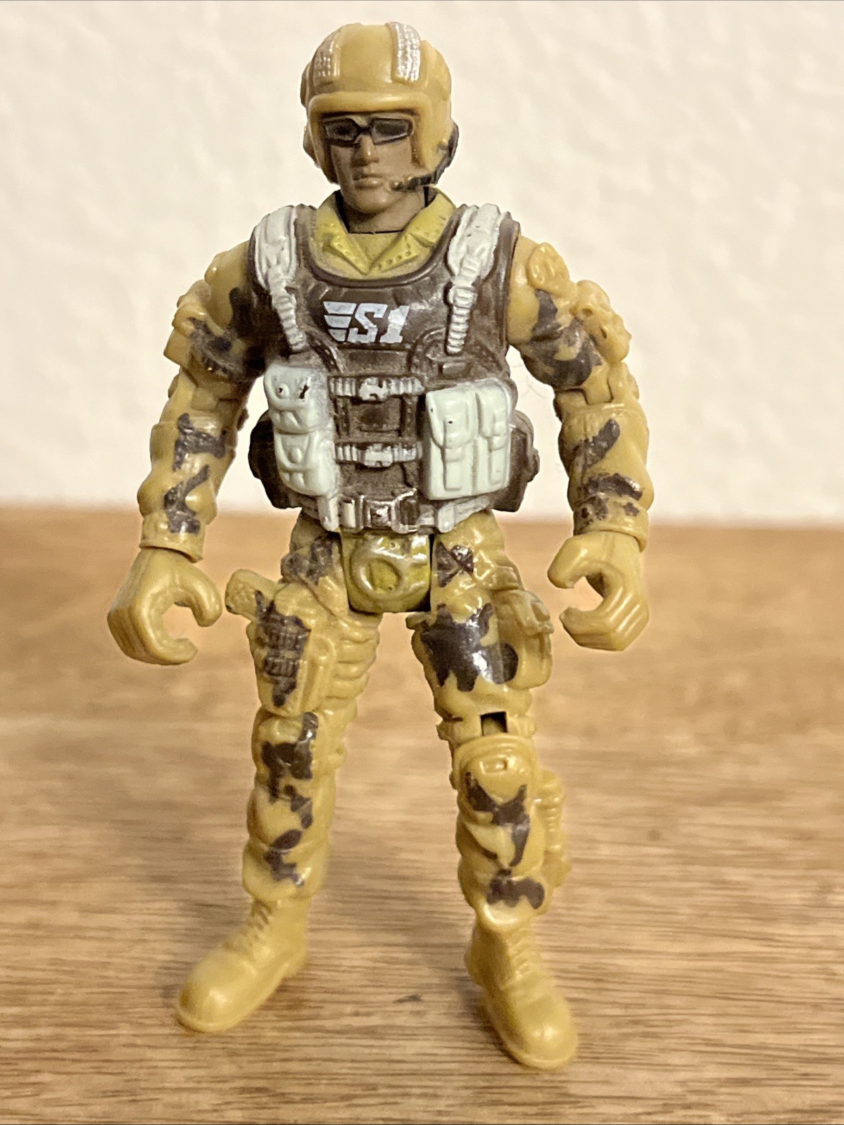 Chap Mei Soldier Air Force Military Desert Trooper 4” Action Figure PVC Toy